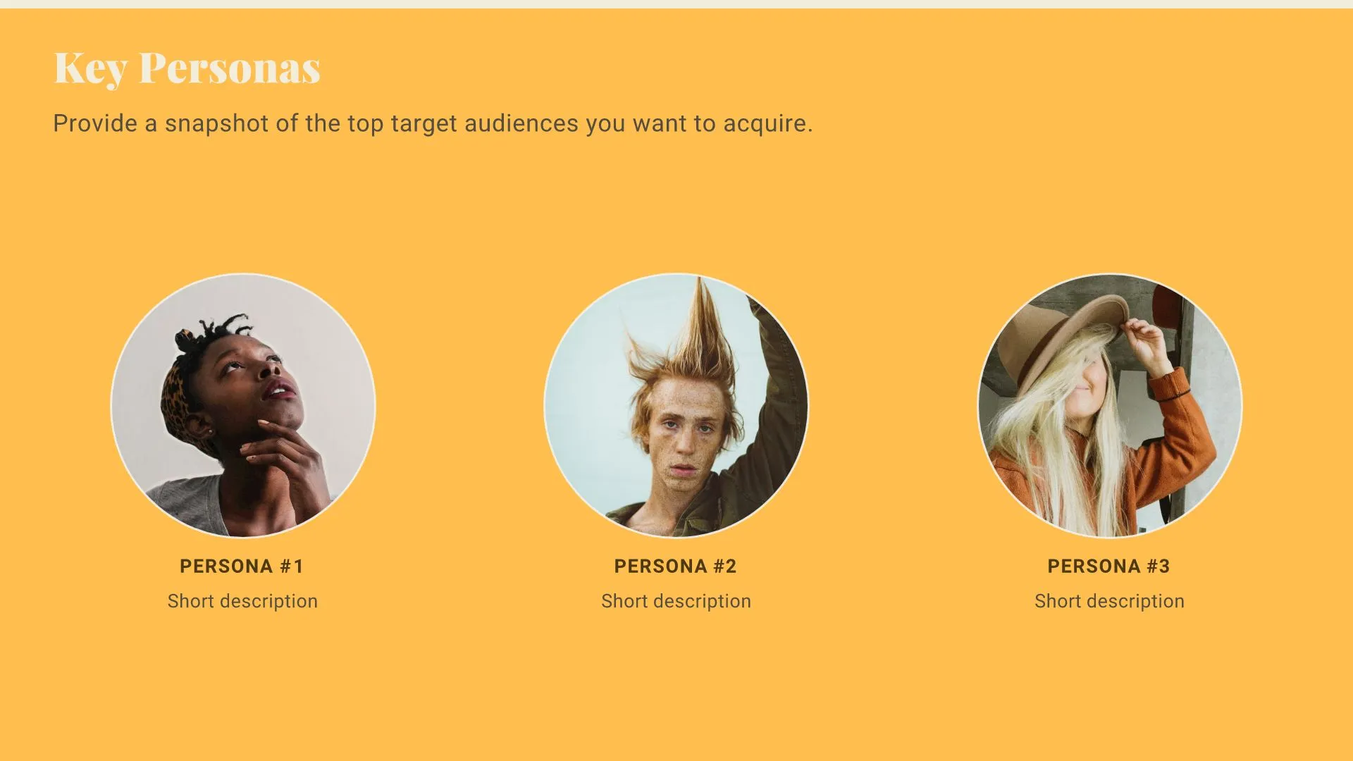 Key Audience Personas